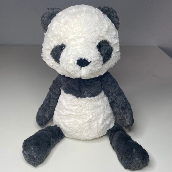 Jellycat Tuffet Panda Plush Stuffed Animal - Damaged Tush Tag - Picture 1 of 12